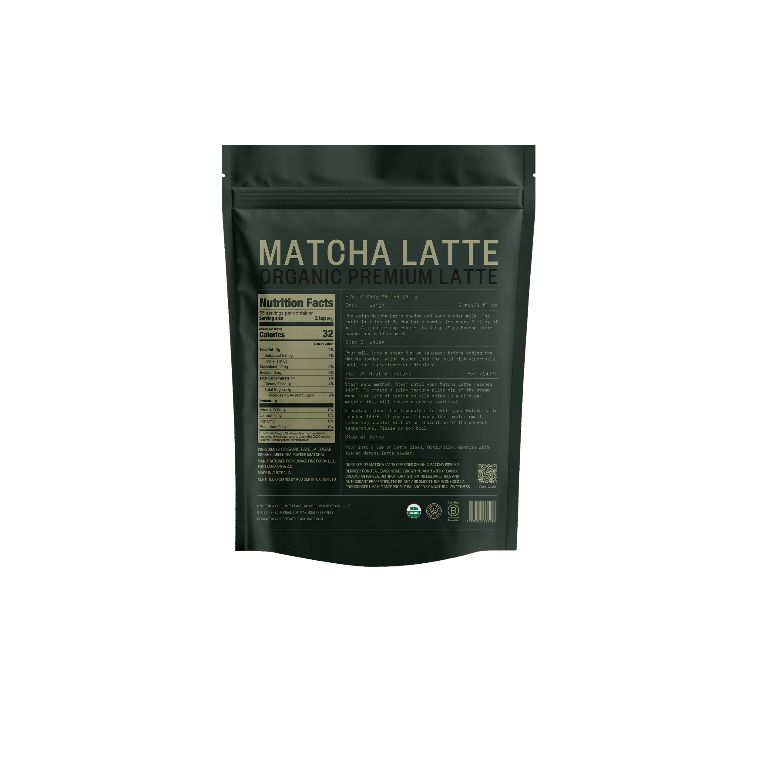 Matcha Premium Green Tea Latte