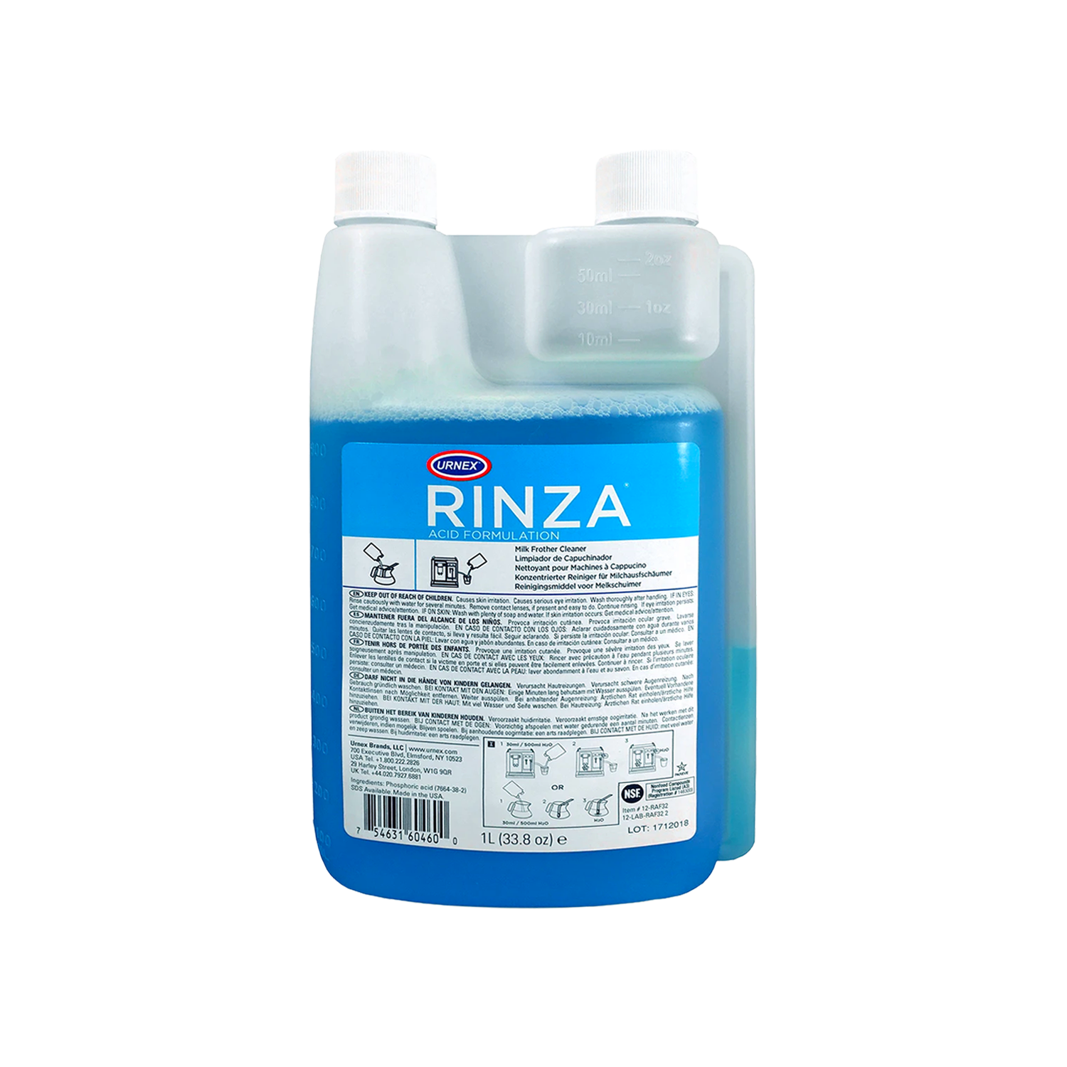 Rinza Milk Frother Cleaner - Acid